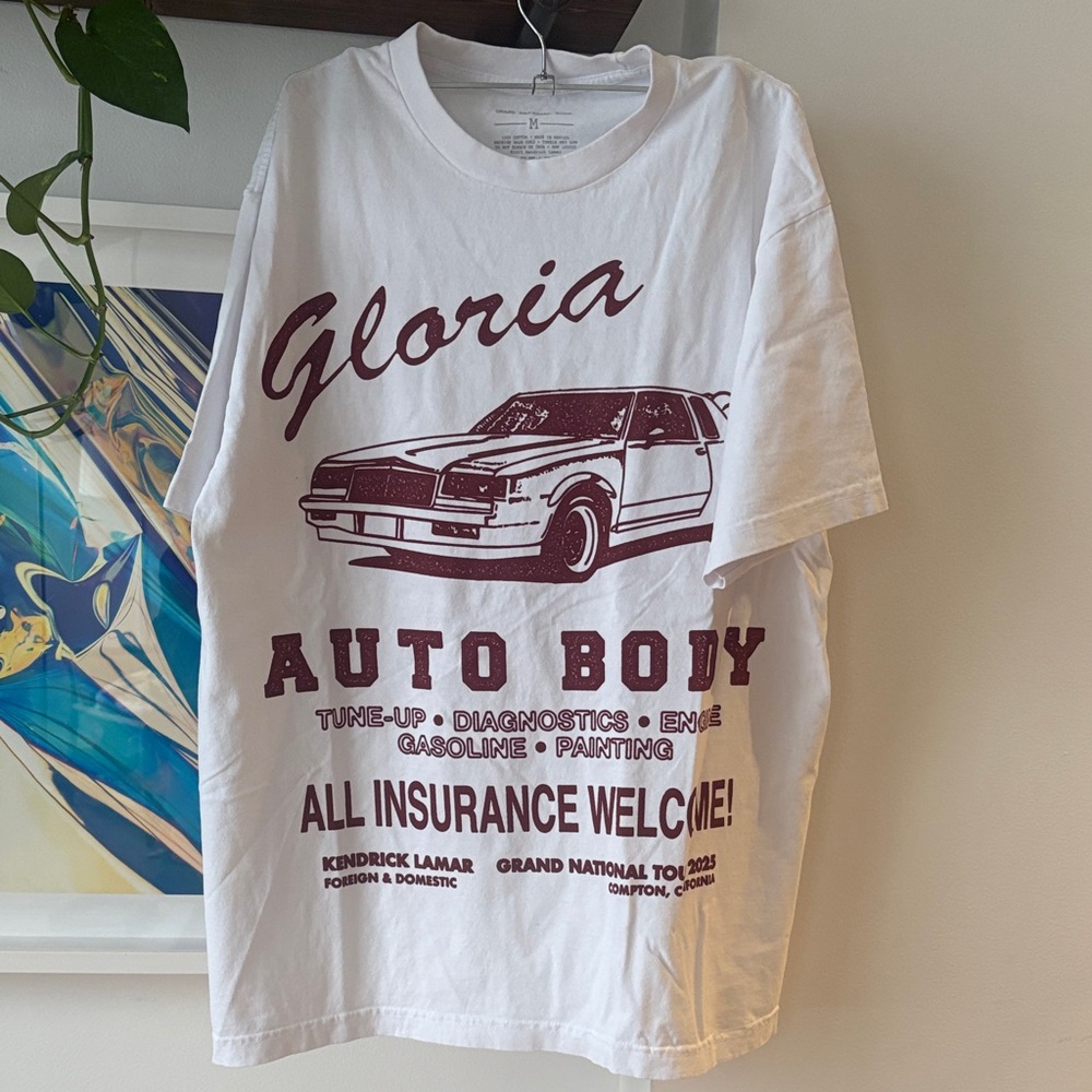 Kendrick Lamar Gloria Auto Body T-Shirt